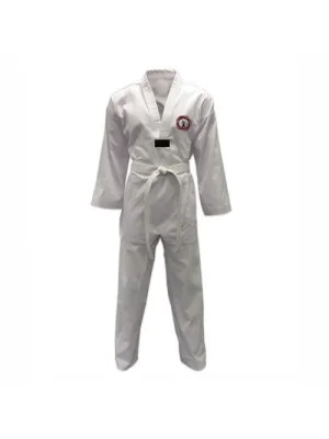 Designed White Martial Art Suit